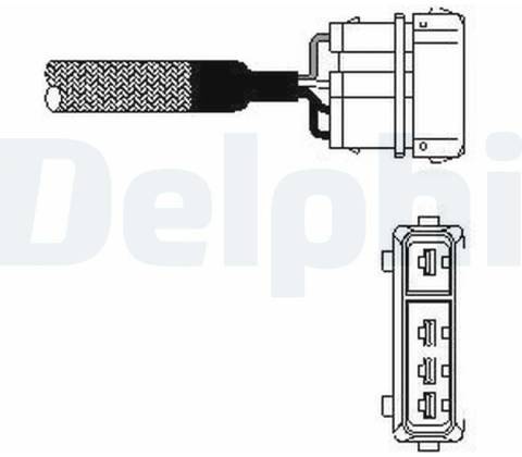 Lambda sonda DELPHI ES10333-12B1 (ES1033312B1)