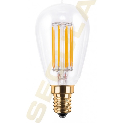 Segula 55216 LED rádio styl čirá E14 3 W 26 W 260 Lm 2.200 K Čirá