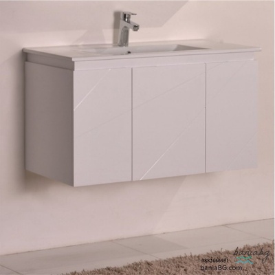 Inter Ceramic Долен конзолен pvc шкаф за баня icp 9046
