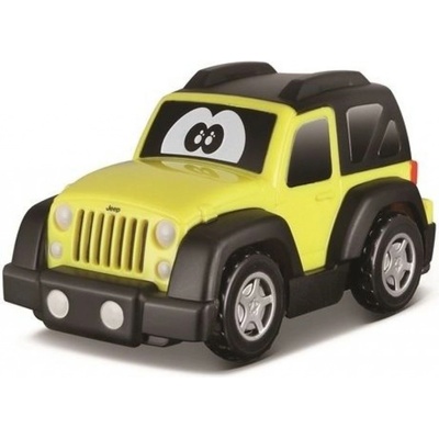 Bburago Jeep plastové autíčko žltý