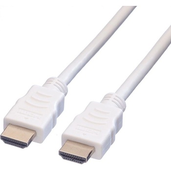 Valueline HDMI кабел, Value, Бял, 4k 30Hz, 3м (JAB-2141376)