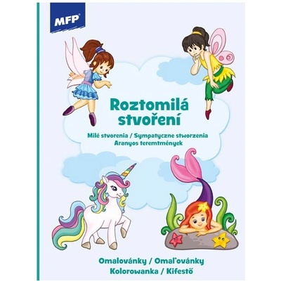 MFP 5301063 Omalovánky A4 Roztomilá zvířátka