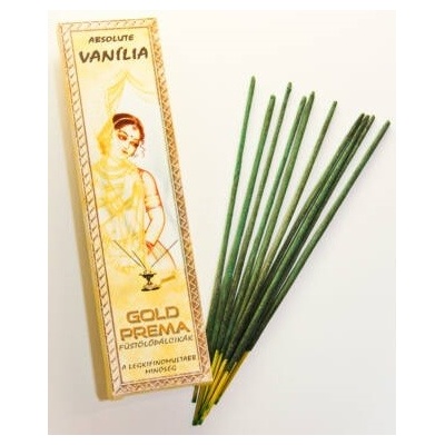 Goloka Gold Prema Vonná tyčinka Vanilka 10 ks
