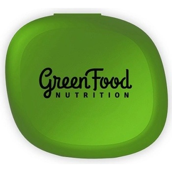 GreenFood Pillbox (zásobník na tablety) - zelená