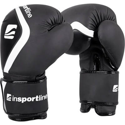 Boxerské rukavice inSPORTline Shormag černá - 14oz