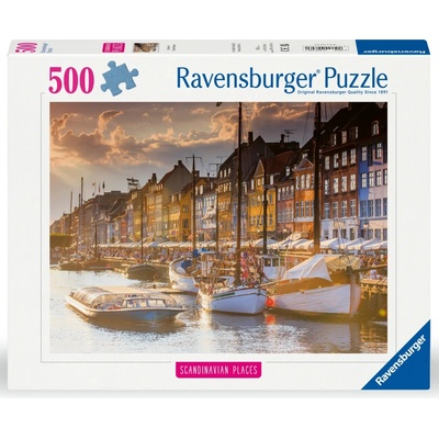Ravensburger Puzzle Sunset In Copenhagen 500p (12000846)