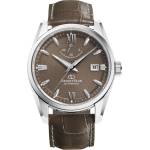 Orient Star RE-AU0113Y - Мъжки часовник, Автомат, 38.5mm, 10 ATM, Кафяв Часовници