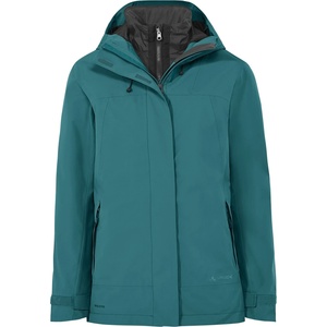 Vaude Дамско 3-в-1 яке Vaude Women's Neyland 3in1 Jacket 3-in-1 jacket - Dark Fjord Green - размер 34 (EU) (104-5123-0811)
