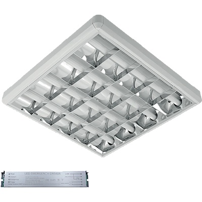 Stellar Lena ОСВ. С led ТРЪБИ t8 stellar 4x9w 6200k om+АВ (9lom460ledcwe)