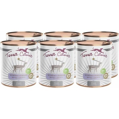 Terra Canis Hypoallergenic Antelope & potato 6 x 800 g