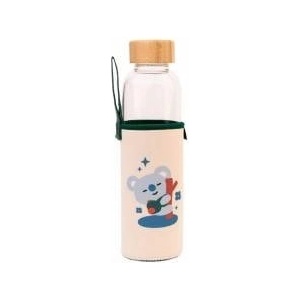 BT21 Бутилка за вода Line Friends BT21 KOYA, 500 мл, Капак, Многоцветна