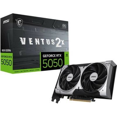 MSI GeForce RTX 5050 8G VENTUS 2X OC