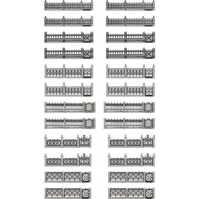 Faller Iron fence set HO