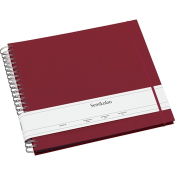 Semikolon Фотоалбум Uni Maxi Mucho с черни карти бургундско-червен (352963)