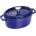 Staub Съд за готвене La Cocotte овален чугунен 2, 35 л син (40510-268-0)