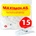 Maximolas щипки за простиране с uv защита, 15 броя