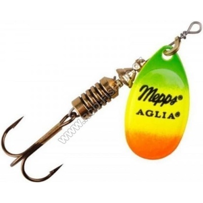 Mepps trblietka Aglia Fluo tiger veľ.4 9g