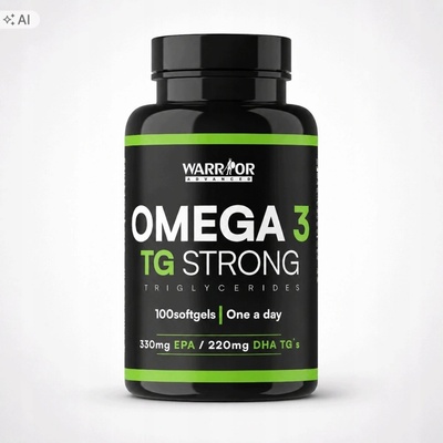 Warrior Omega 3 TG Premium 100 kapsúl