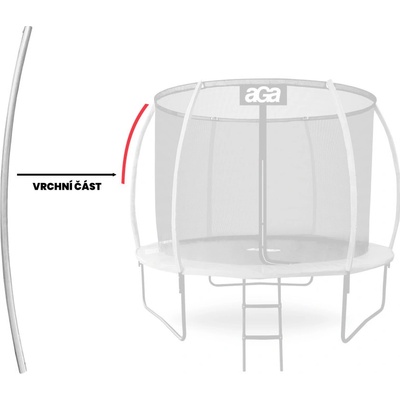 Aga Stojná tyč na trampolínu EXCLUSIVE 180/250/305/366 cm - vrchní část – Hledejceny.cz