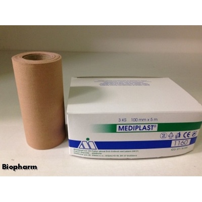 Mediplast náplast 10 cm x 5 m 1160 v balení 3 ks