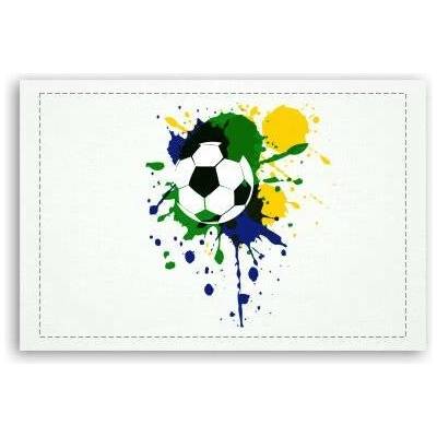 Fotoobraz 60x40 cm malý Fotbalový míč
