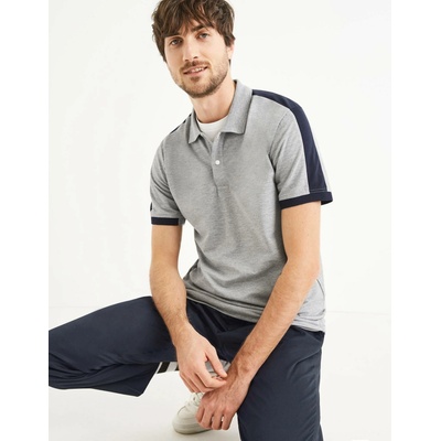 Celio Polo tričko Teyoke Šedá