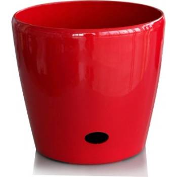Image 1 of HORECANO Саксия кръгла 22 х 20см - Червена (019759)