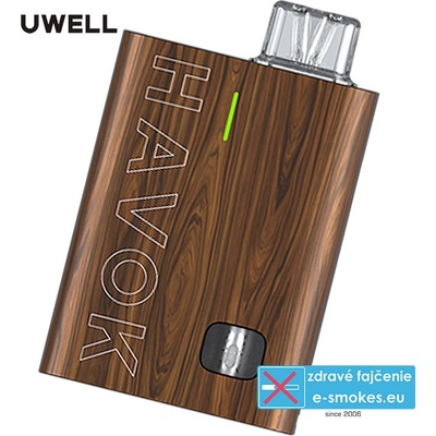 Uwell Havok R Pod 950 mAh Brown Wood 1 ks