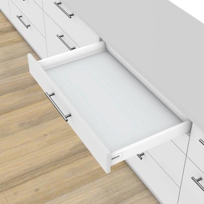 Blum Antaro sada 450 mm "N" 30 kg šedá- bez čelního kování