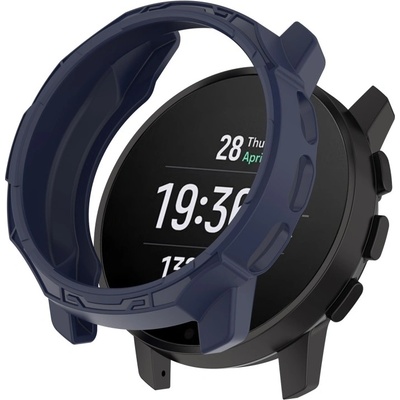 Púzdro PROTEMIO 57886 TPU HALF COVER Obal pre Suunto 9 Peak / 9 Peak Pro modrý