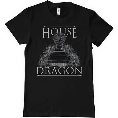 Imago tričko House Of The Dragon Iron Throne černé