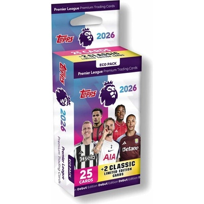 Topps Premier League Premium 2026 Eco Pack