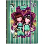 Gorjuss Folder Gorjuss Fireworks A4 Maroon (24.8 x 9 x 33.4 cm)
