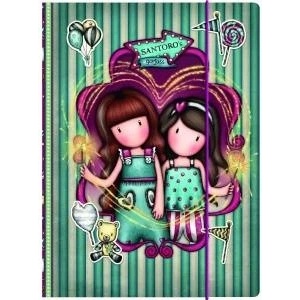 Gorjuss Folder Gorjuss Fireworks A4 Maroon (24.8 x 9 x 33.4 cm)