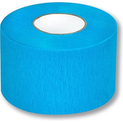 BDS Kadernícky papierový golier modrý Hairdressing paper collar