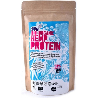Sum Konopný proteín BIO ORGANIC 500 g