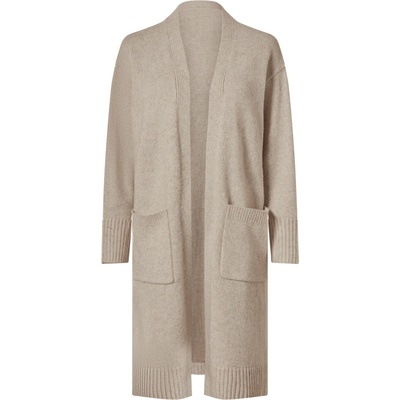 esmara Dámský dlouhý kardigan s podílem vlny béžová – Sleviste.cz