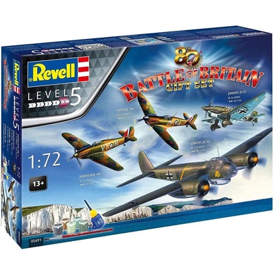 Revell Gift Set letadla 05691 80th Anniversary Battle of Britain 1:72