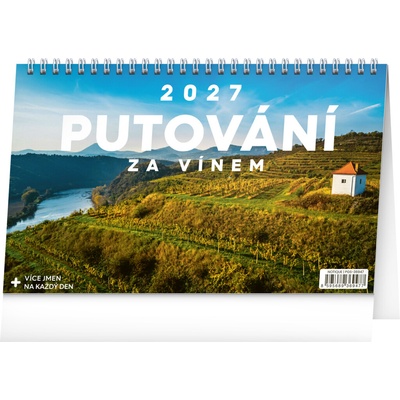 NOTIQUE Stolní Putování za vínem 23,1 x 14,5 cm 2027