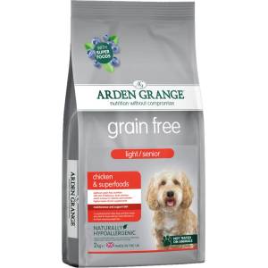 Arden Grange GF Light/Senior Chicken & Superfoods 2 кг