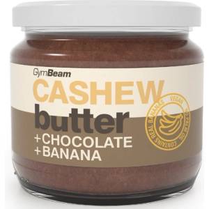 GymBeam Cashew Buttrer Chocolate+Banana, 340 Grams