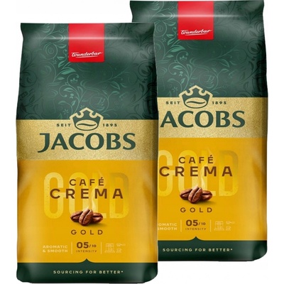 Jacobs Káva míchaná Crema Gold 1 kg