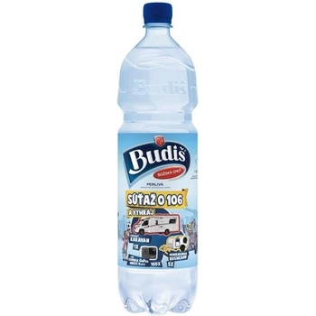 BUDIŠ Minerálna voda Budiš perlivá 6 x 1,5 l