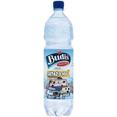 BUDIŠ Minerálna voda Budiš perlivá 6 x 1,5 l