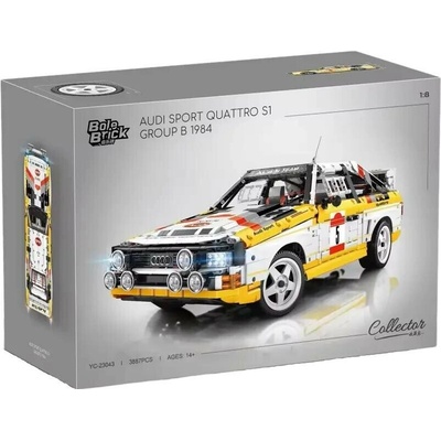 Bole Brick 23043 Audi Quattro S1 Sport 1984 závodní automobil – Hledejceny.cz