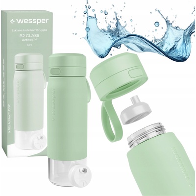 Wessper B2 Glass Actitex 0,7 l zelená