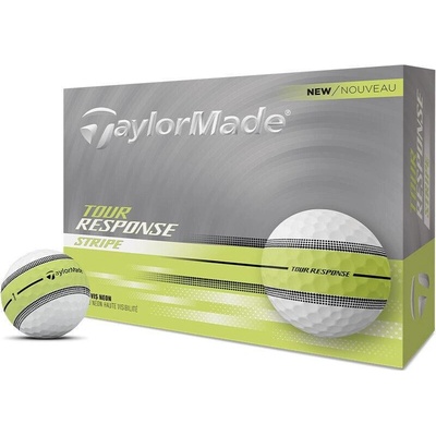 Taylor MadeTour Response Stripe Neon Yellow 3 x 3 ks