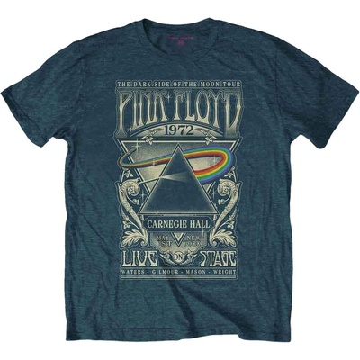 Pink Floyd Carnegie Hall Poster Denim Blue L Риза (PFTEE78MD03)