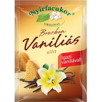 Nyírfacukor Original Bourbon Vanilkový Xylitol brezový cukor 10 g