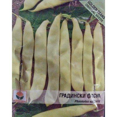 Opal Zi Градински Фасул Голиатка Golden beans (жълт, плосък, нисък)